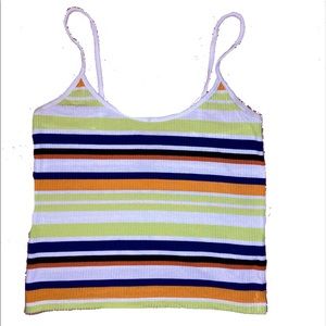 Striped tank top